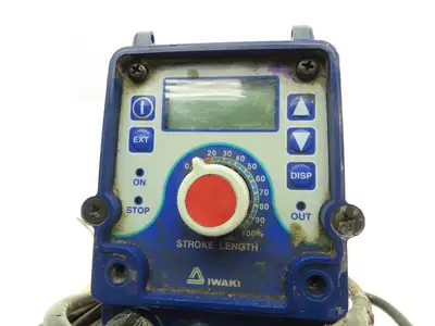 IWAKI EWB30Y1-VC Peristaltic Dosing Pump Adjustable 3.3 GPH 30 PSI 120V
