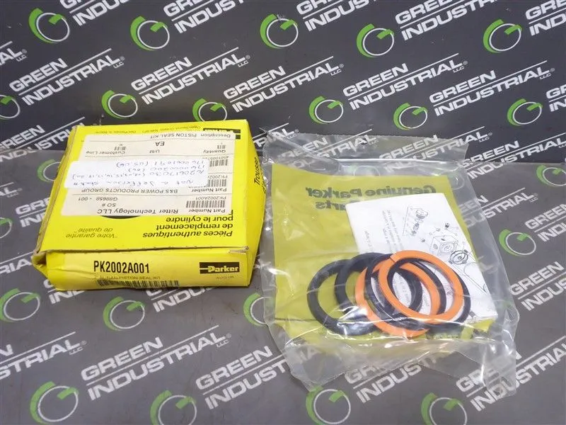 Parker PK2002A001 2" Bunan Piston Seal Kit New NIB