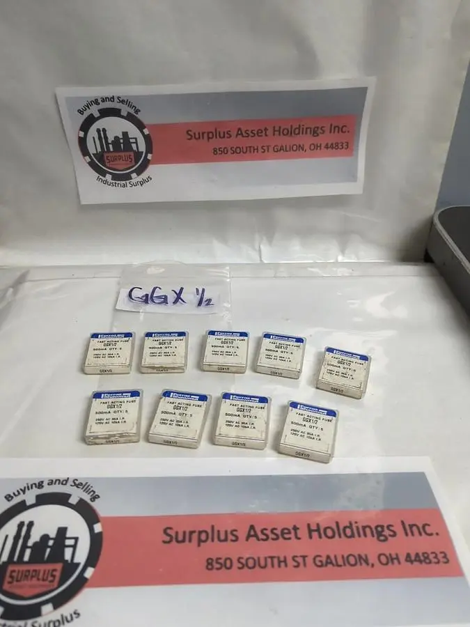 New | in-Stock FERRAZ SHAWMUT GGX-1/2 Miscellaneous Equipment (Electrical & Power) Ohio US | Surplus Asset Holdings #1235704