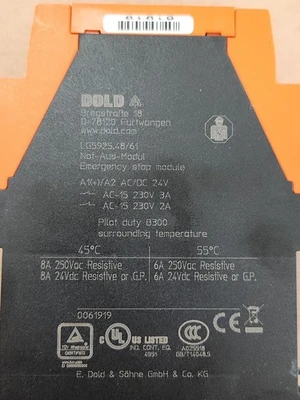 USED DOLD 0061919