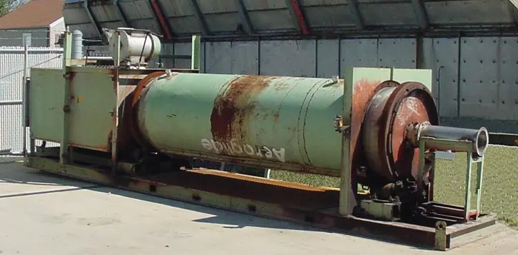 Used AEROGLIDE RI-36-12NSX Rotary Steam Tube Dryers Kentucky US | Special Projects International 4 #166641