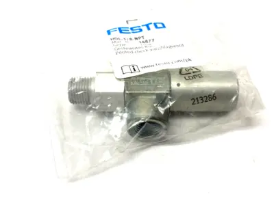NEW FESTO PILOTED CHECK VALVE J208