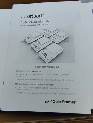 New | in-Stock COLE-PARMER _UNKNOWN_ Temperature Control and Mixing Instruments California US | Biotech Equipment Sales #1464621