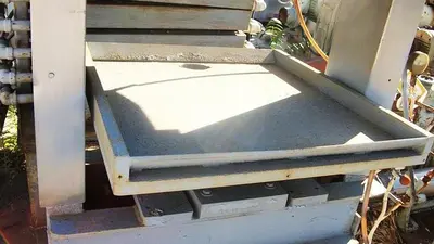 Press, Platen, Juice, Hydraulic, C/st, 28" x 28", #S597229