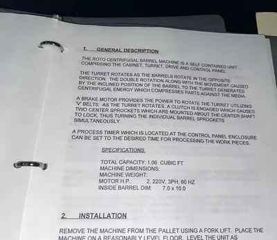 ROTO-FINISH RCB-8 Finishing Machines | Midstate Machinery (7)