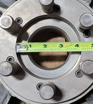 D1-6 LATHE PLATE – 14-1/2" WITH D1-6 MOUNT, 6 PINS
