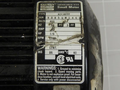 Used BODINE _UNKNOWN_ A.C. Motors Texas US | OCO Industrial #1600076