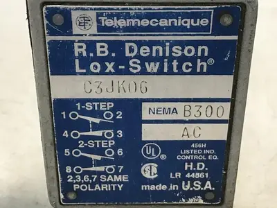 USED TELEMECANIQUE C3JK06