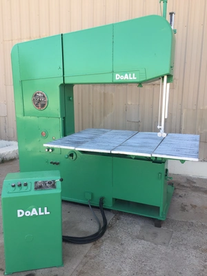 60" DoAll Vert. Band Saw