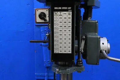 20" MSC VARIABLE SPEED DRILL PRESS, MODEL 09512484
