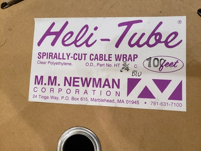 Heli-Tube Spirally Cut Cable Wrap 100'