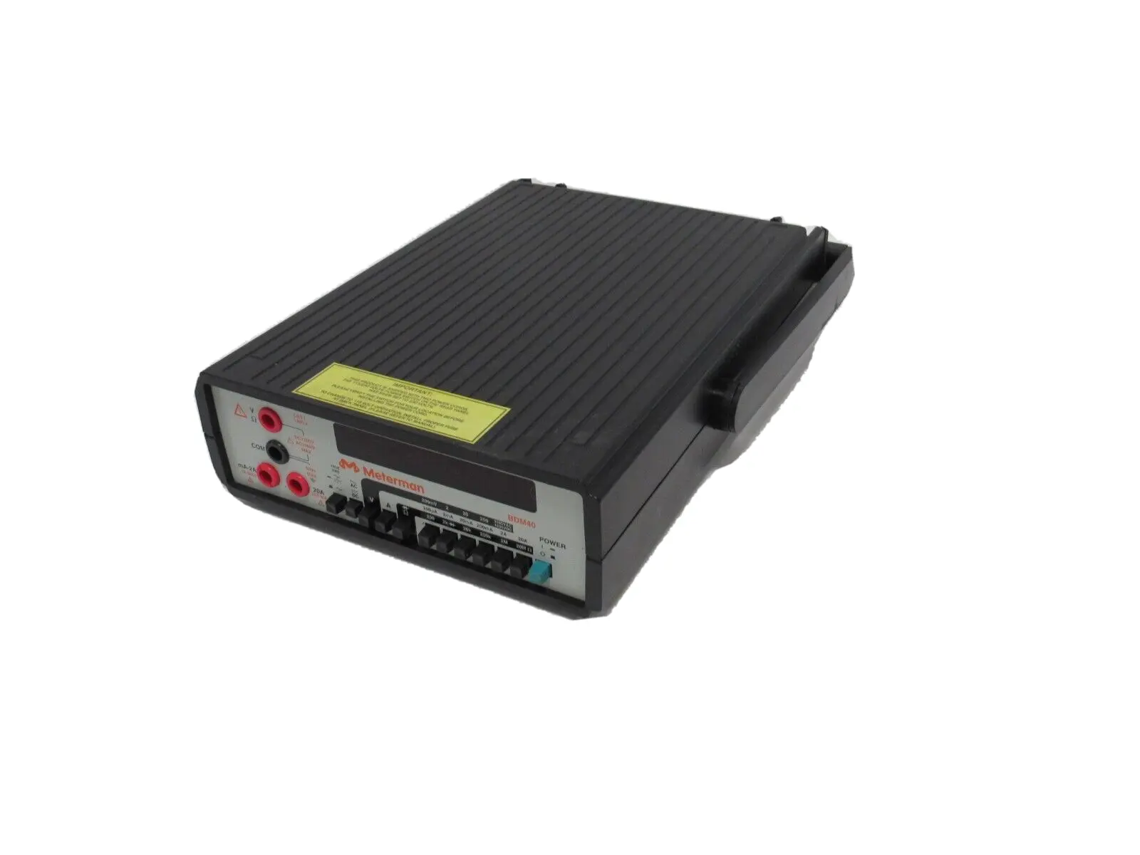 USED METERMAN BDM40 DIGITAL BENCH MULTIMETER