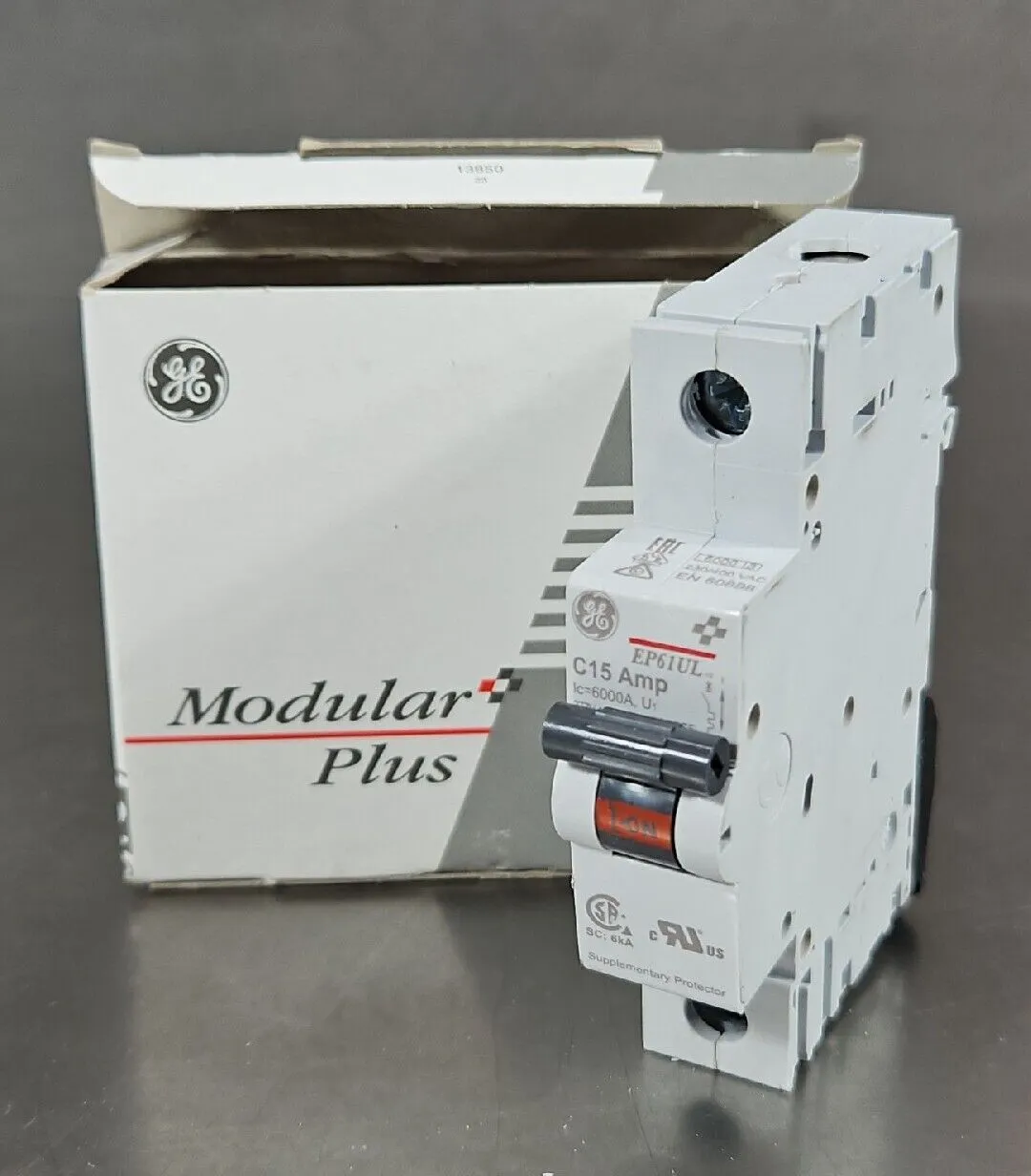 GENERAL ELECTRIC EP61ULC15 Modular Plus Circuit Breaker Loc 4E-4