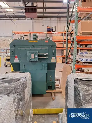 USED BALDOR Baldor Reliance 800HP Motor with Thermofin Air-to-Air Heat Exchanger