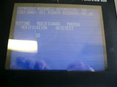 USED Allen-Bradley 2711-T6C16L1