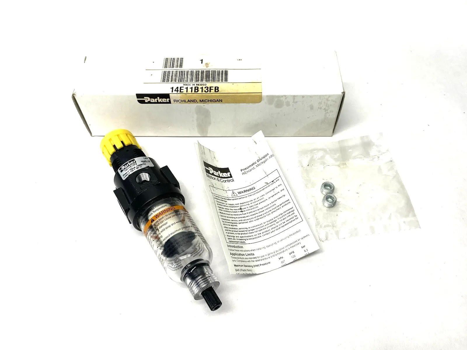 USED PARKER MODULAR FILTER/REGULATOR