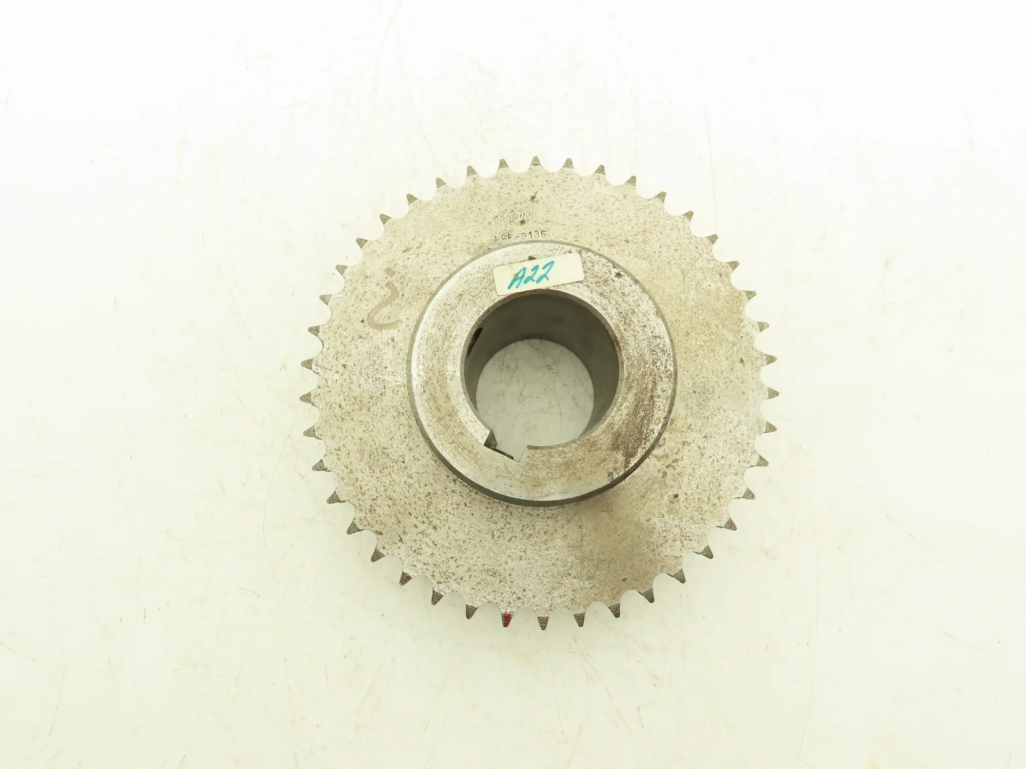 Browning MBF-9136 4-Row #50 Roller Chain Sprocket 42-Tooth 5/8" Pitch 65mm Bore