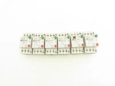 Allen Bradley 140-MN-0160 Manual Motor Starter Breaker 1.6A Variable Lot of 6