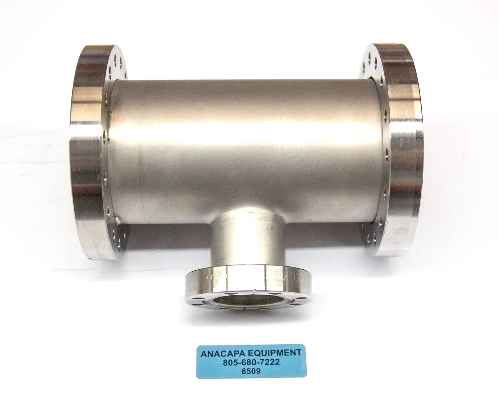 MDC 3-Way Tee Reducer W/ Flange Reducer 6" OD Stainless Steel (8509)R
