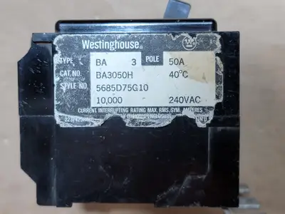 USED WESTINGHOUSE BA3050H