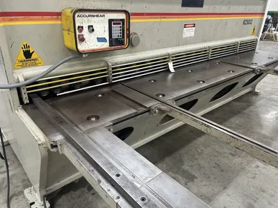 Used 1996 ACCURSHEAR 625012 Power Squaring Shears (Inch) Georgia US | The Equipment Hub #1540708