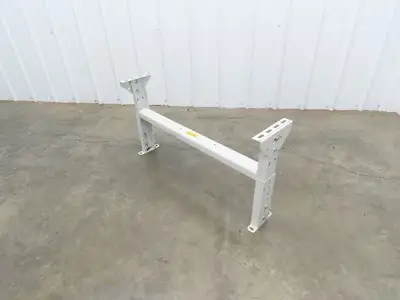 Hytrol MS-5 36"W Conveyor Leg Stationary Floor Support 19-5/8" to 25-5/8"H WHITE