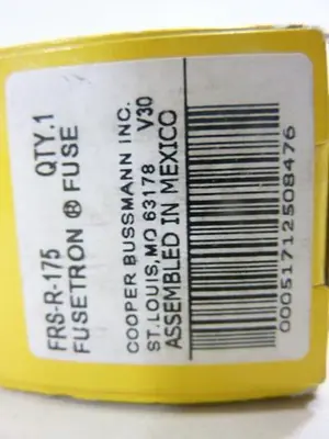 NEW FUSETRON FRS-R-175