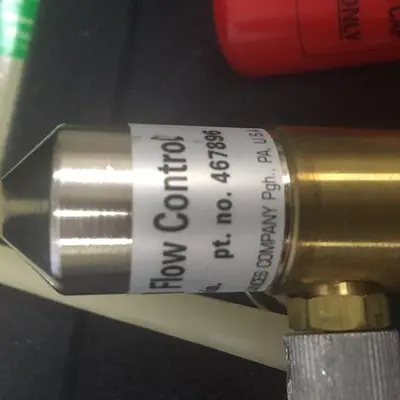 Calibration Check Gas with Flow Control regulator 467896