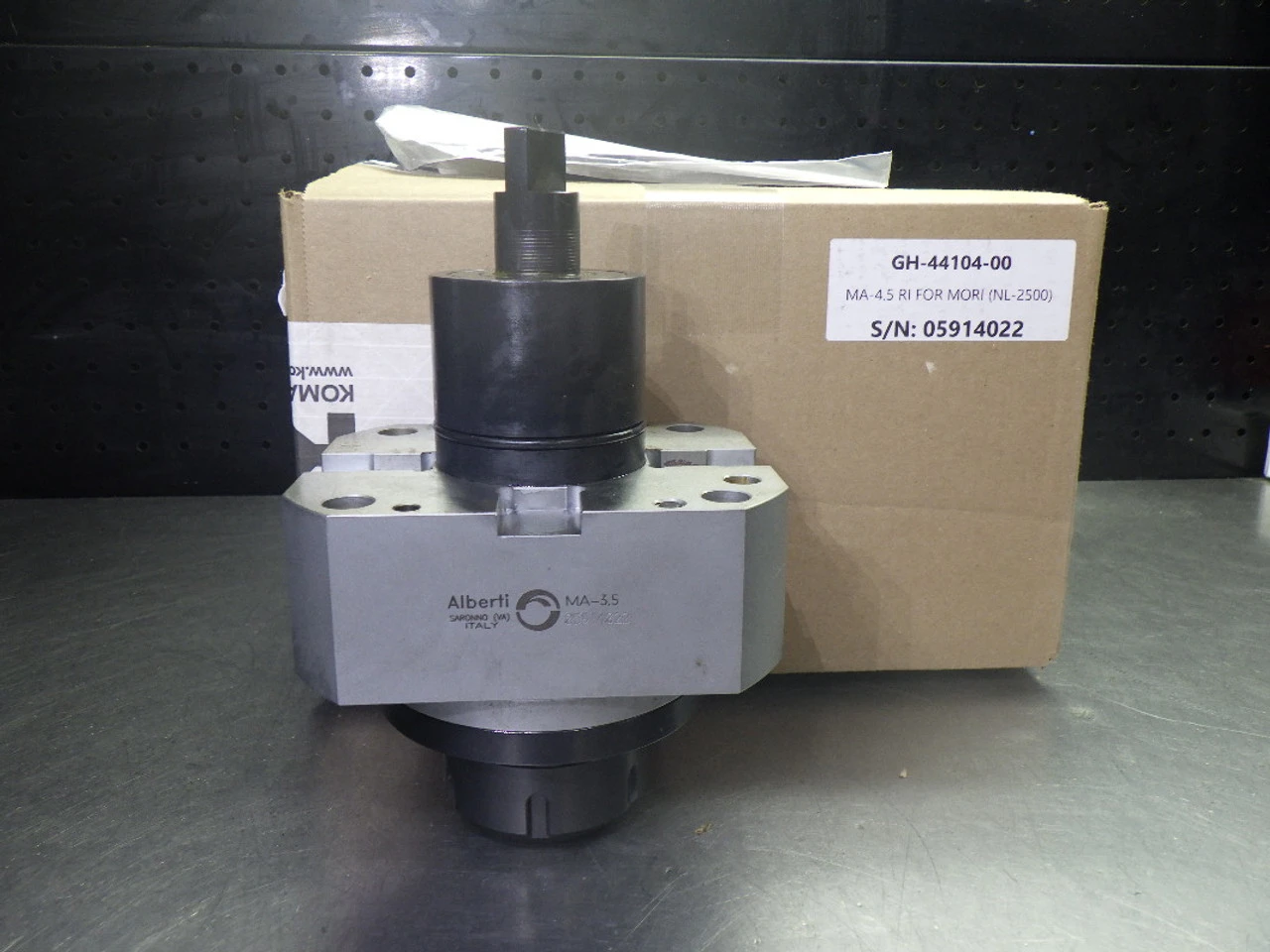 Alberti ER40 Live Milling Head For Mori Seiki NL/NLX-2500 MA-3.5 (LOC1175B)