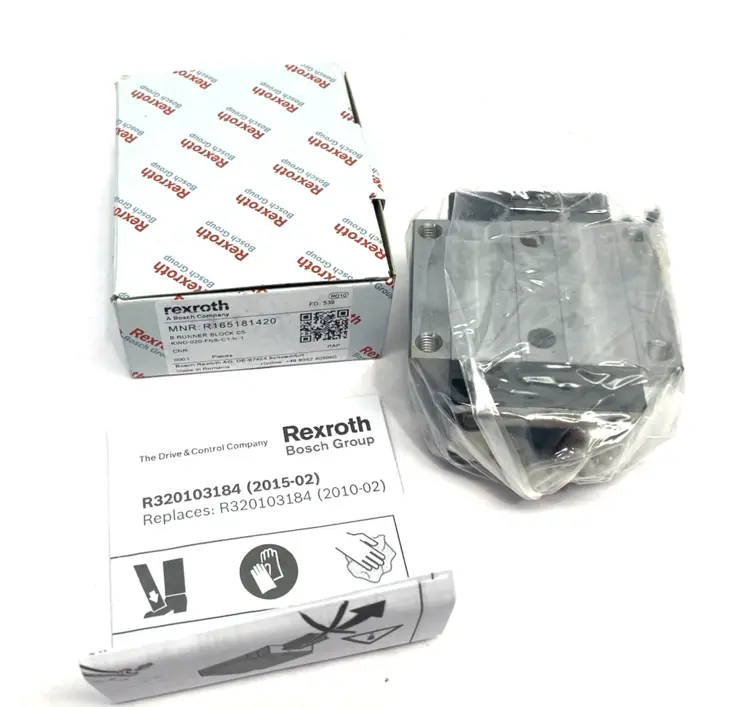 New | in-Stock BOSCH REXROTH KWD-020-FNS-C1-N-1 BALL RUNNER LINEAR GUIDE BLOCK Linear Guides Michigan US | Maverick Industrial Sales #1092056