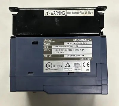 Used GE FUJI 6KXC143F50X9A1 Industrial Controls Ohio US | Surplus Asset Holdings #1243160
