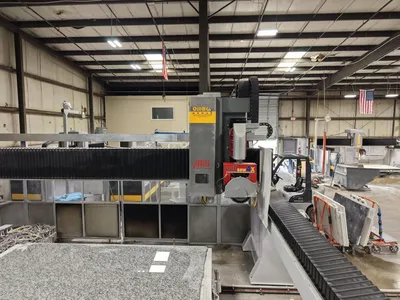 Used 2017 OMAG Mill Saw Dual Table Stone Equipment North Carolina US | STONE EQUIPMENT WAREHOUSE #1388770