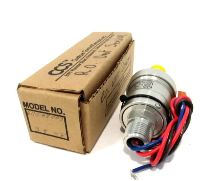 New | in-Stock CUSTOM CONTROL SENSORS 611GA8003 Pressure Switches | SB Industrial Supply #814479