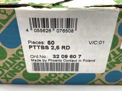 USED PHOENIX CONTACT 3209607, PTTBS 2,5 RD