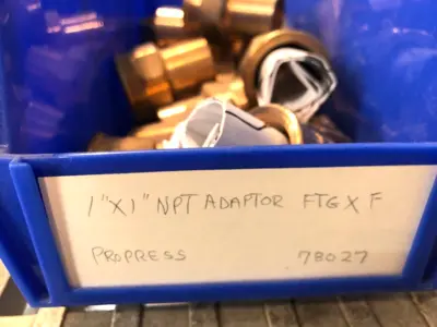 USED VIEGA PROPRESS 1"X1" FTG X F