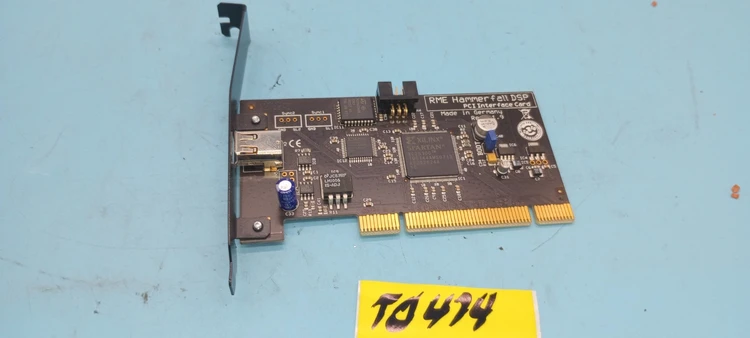 Used RME DSP PCI Interface Card Interface Monitors Arizona US | ASSET CONVERSION SPECIALISTS, INC. #782672