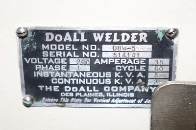 USED DOALL V-26