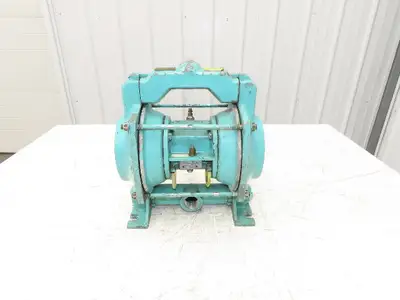 ITT 1A0D SNNN Air Operated Pneumatic Diaphragm Pump 1"NPT 316 Stainless 125psi