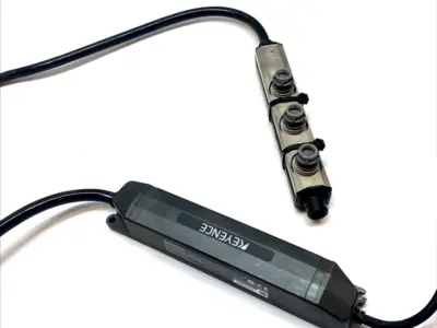 USED KEYENCE MICRO STATIC ELIMINATOR HEAD BAR 24VDC