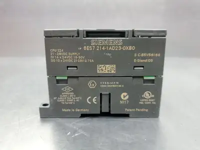 USED Siemens 6ES7 214-1AD23-0XB0 SIMATIC S7-200 CPU 224 Module, 21-28VDC