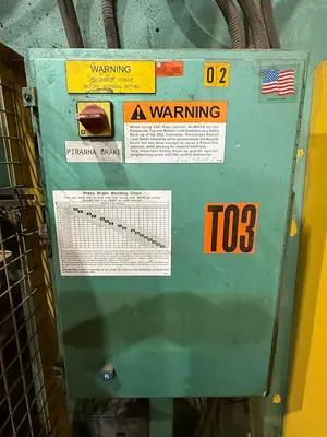 Used PIRANHA 25012 Press Brakes Ontario CA | Aucto #1307340