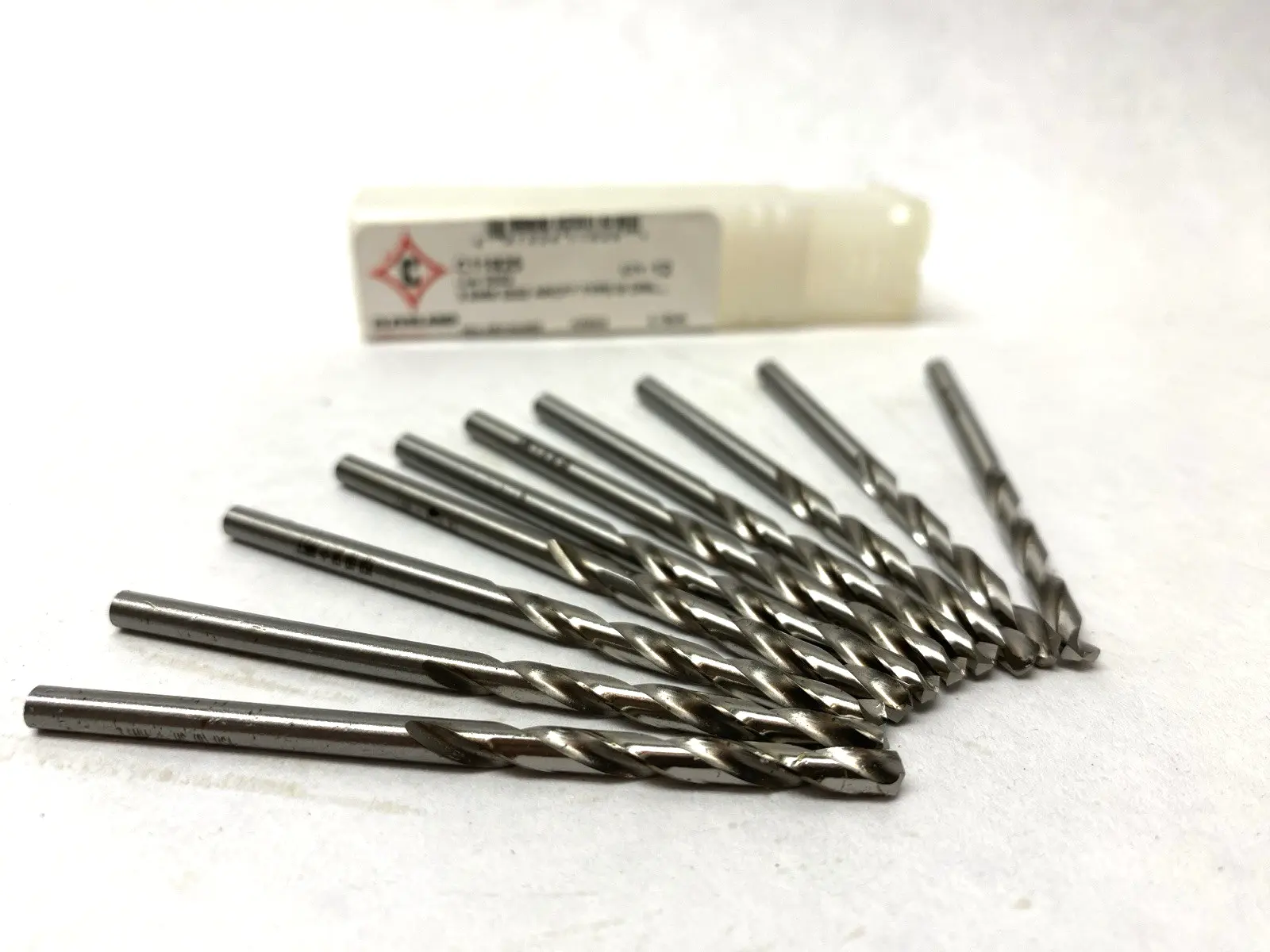 USED CLEVELAND 3.5MM 2222 AIRCRAFT TYPE B DRILL LOT OF 10