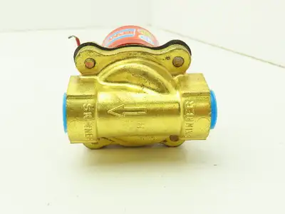 Lancer 2LD2LB3102 2-Way Skinner Hot Water Valve 3/8"NTP N.C. 0-100 psi 120v