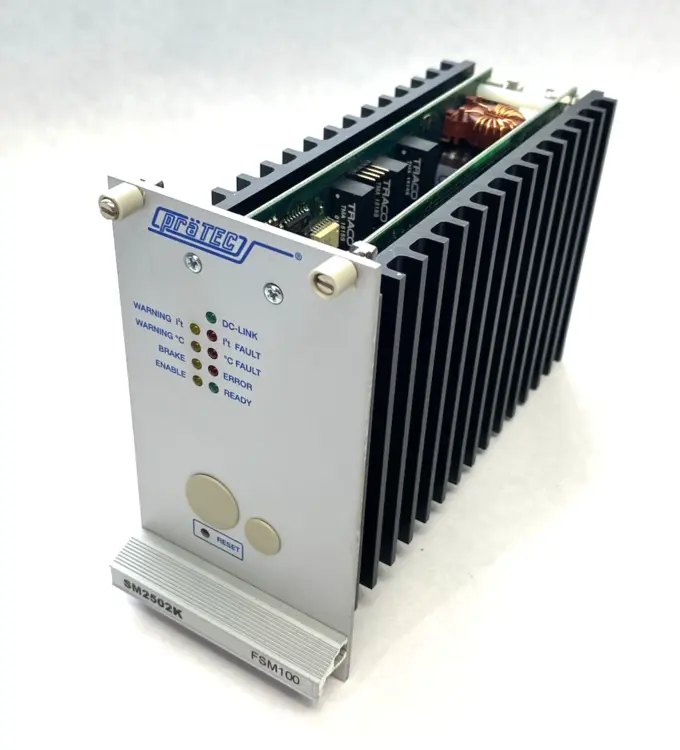 Used praTEC Single-Axis Servo Amplifier Motor Control Unit Servo Drives Michigan US | Maverick Industrial Sales #1398140