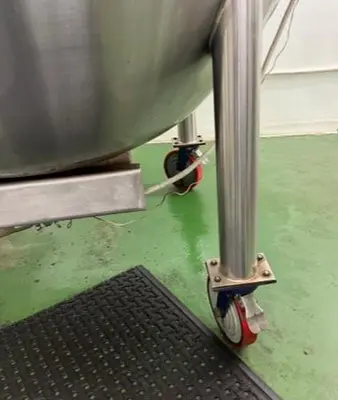 Kettle, 500 Gallon, Stainless Steel, Jacketed with Agitator,  Electric Heated, #5991764