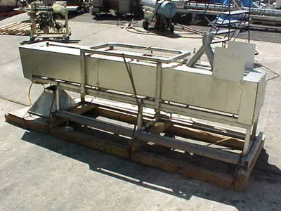 USED AMERICAN SNACK COATING CO. 8 X 8 SCREW MIXER