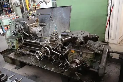 HERBERT NO. 7B COMBINATION TURRET LATHE 23" BED/16" SWING/2.5" BORE/3-7.5HP/20-1000RPM