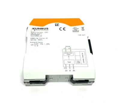 USED KUNBUS REVPI GATE PROFINET IRT EXPANSION MODULE KUNBUS-GW