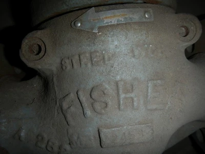 Fisher 2" 300 Class WCB Steel Control Valve Body
