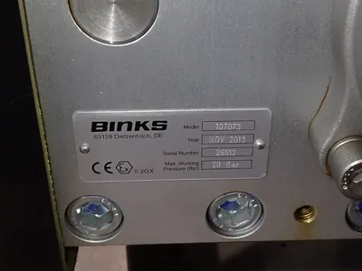 USED 2013 BINKS 107073